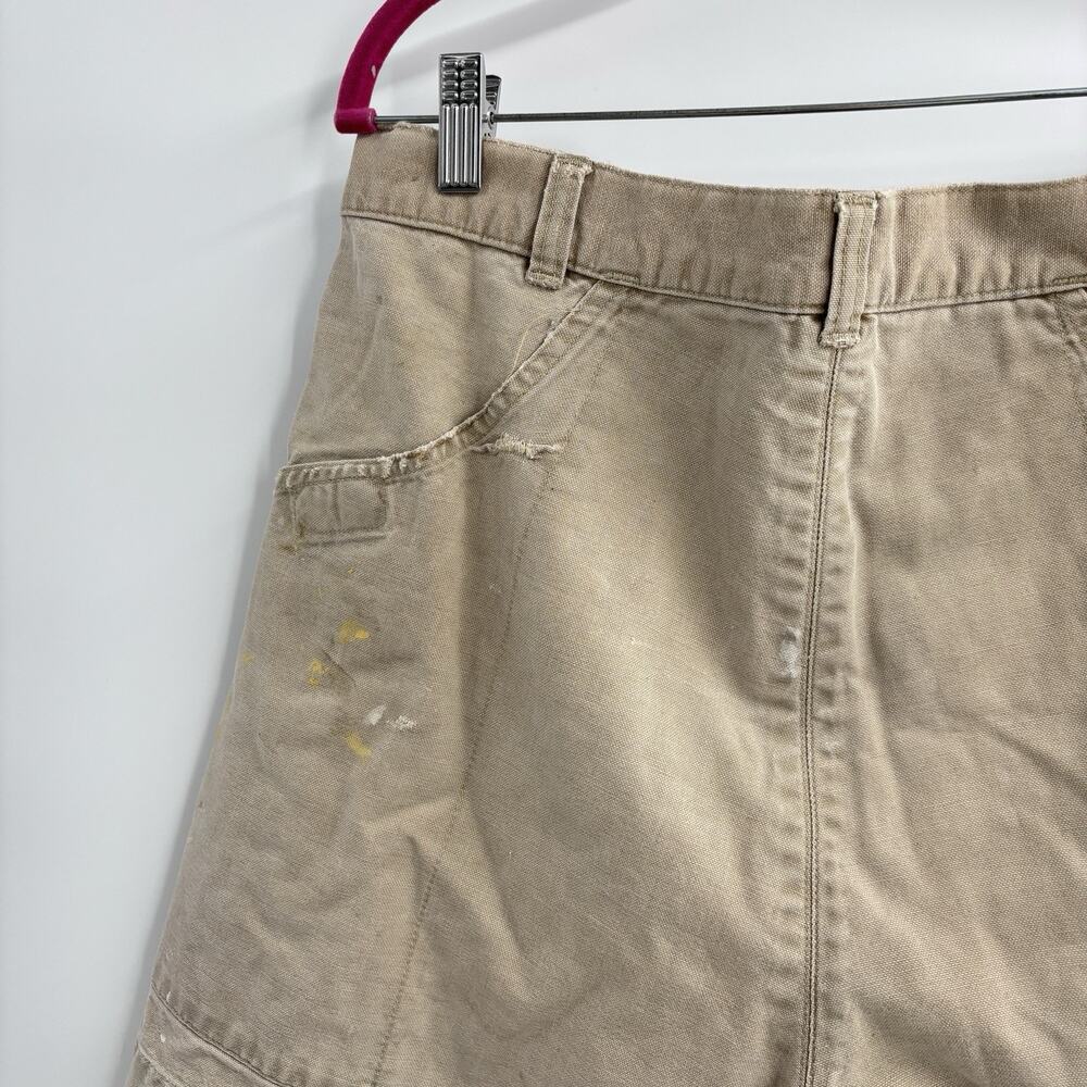 Vtg Patagonia Shorts Mens 36 Thrashed Stand Up Patched Holes Distressed - Picture 12 of 13